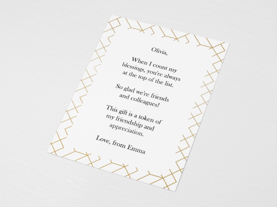 Gift Message x 5product image #1
