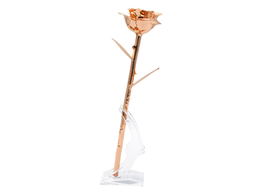 Rose Gold Dipped Love Rose - 2 Dealproduct image #4