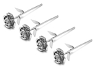 Platinum Dipped Love Rose - 4 Dealproduct thumbnail #1