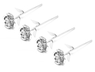 Silver Dipped Love Rose - 4 Dealproduct thumbnail #1