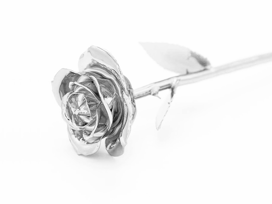 Silver Dipped Love Roseproduct zoom image #4
