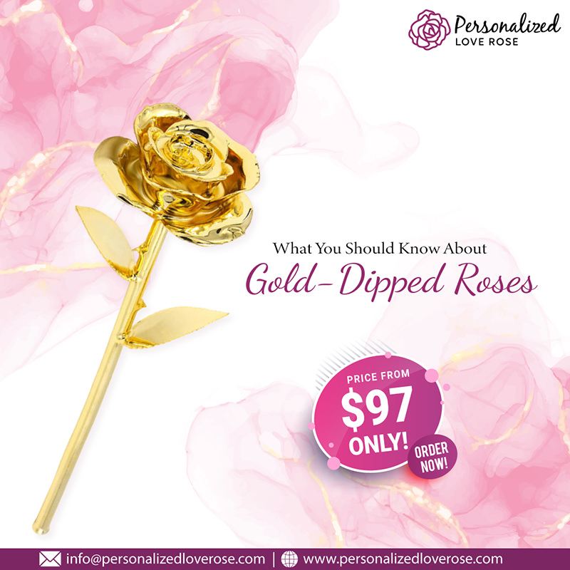 What You Should Know About GoldDipped Roses